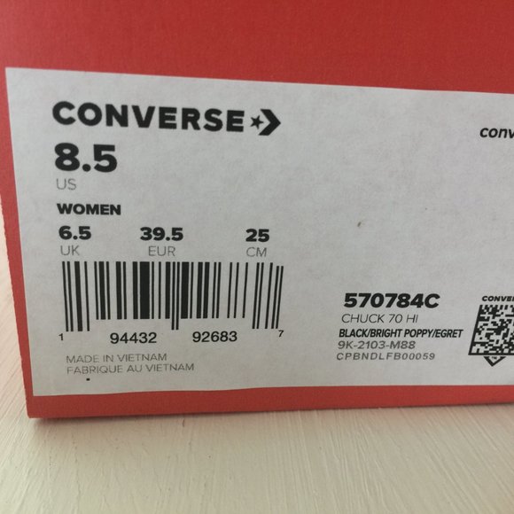 Converse Chuck Taylor All Star 1970s Crafted Crochet Sneaker - Picture 14 of 15